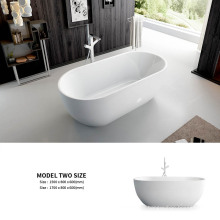 CUPC Certificate Bathrooms Soaking Modern Bathtub Oval Freestanding Acrylic Air Massage Tub